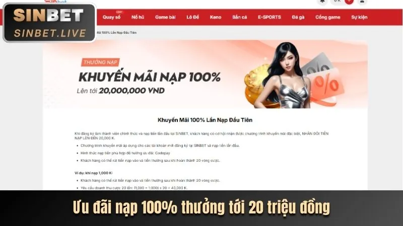 Chương trình VIP nbet88 nổ hũ
